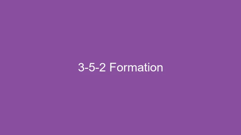 3-5-2 Formation