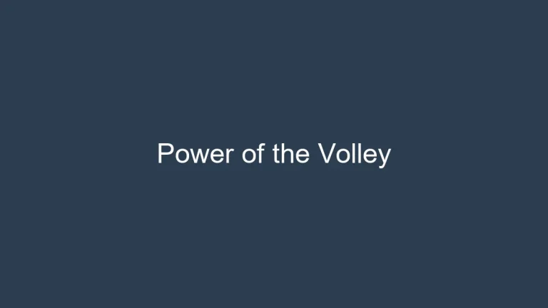 Unlocking the Power of the Volley in Football and Soccer