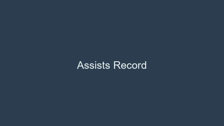Assists Record: Meet the Maestros of Soccer