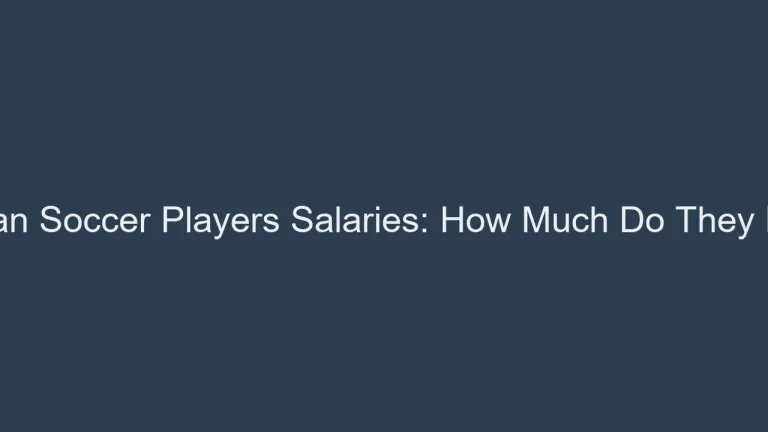 Mexican Soccer Players Salaries: How Much Do They Make?