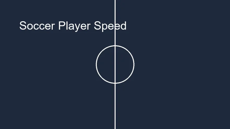 The Need For Speed: How Fast Do Soccer Players Run The Pitch?