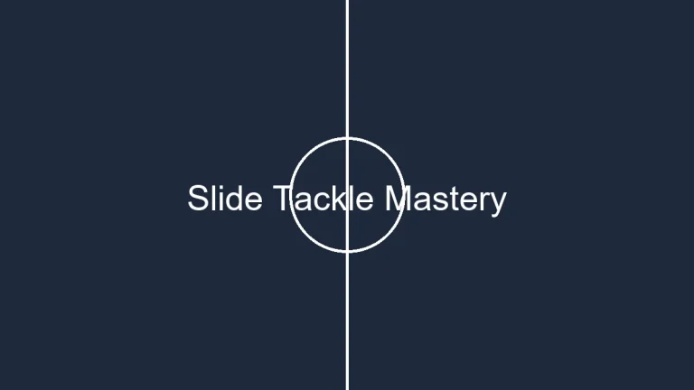 Slide Tackle Mastery: How to Execute a Perfect Slide Tackle in Soccer