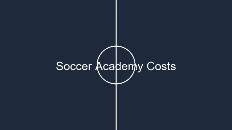 Joining a Soccer Academy: What’s the Typical Cost?